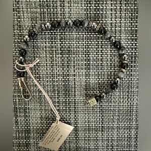 Men's Elegant John Hardy Gray Beaded Bracelet